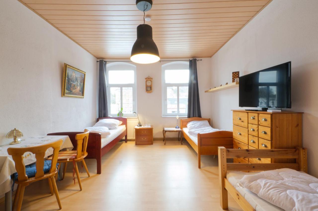 Ferienwohnung Am Busbahnhof Annaberg-Buchholz Esterno foto
