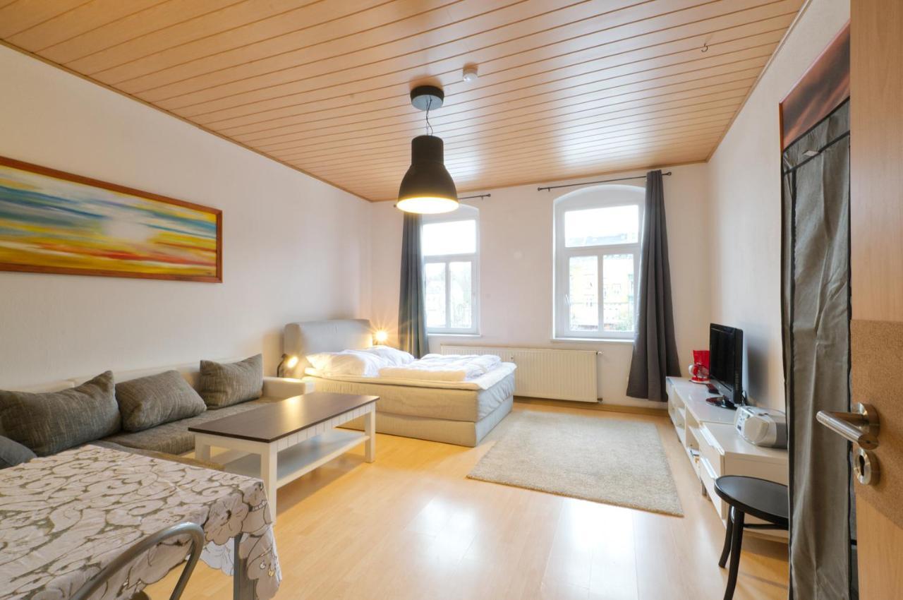 Ferienwohnung Am Busbahnhof Annaberg-Buchholz Esterno foto
