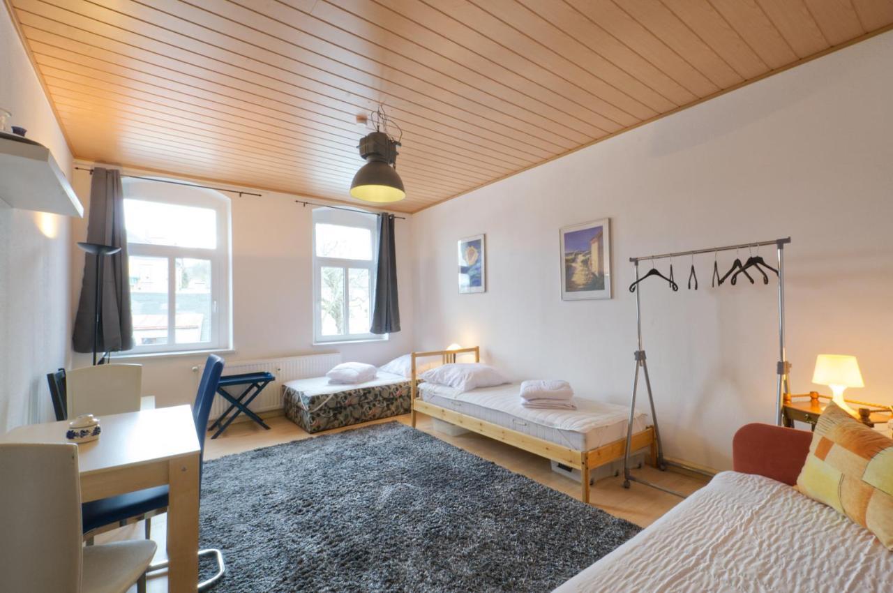 Ferienwohnung Am Busbahnhof Annaberg-Buchholz Esterno foto